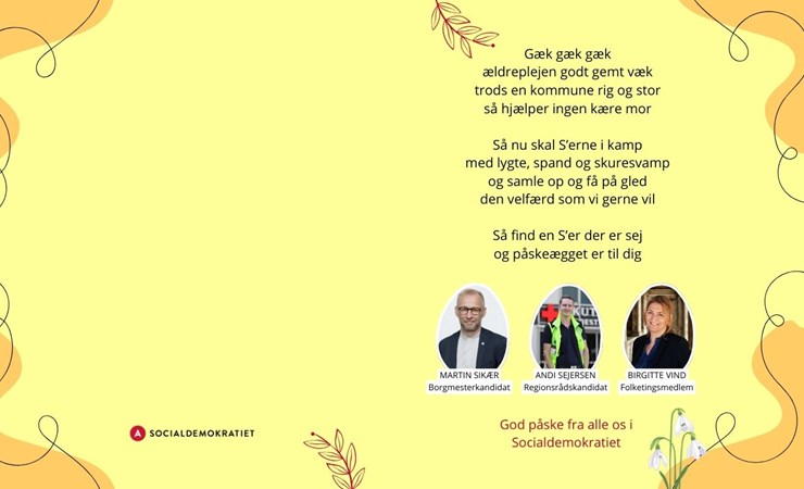 Find din S-kandidat til kommunalvalget