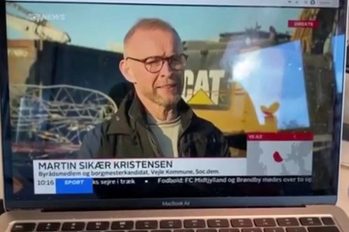 Live på TV2 News, fredag d. 29.10.2021